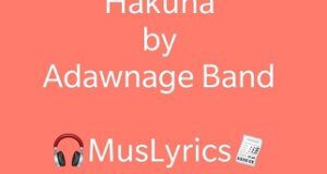 Adawnage Band - Hakuna