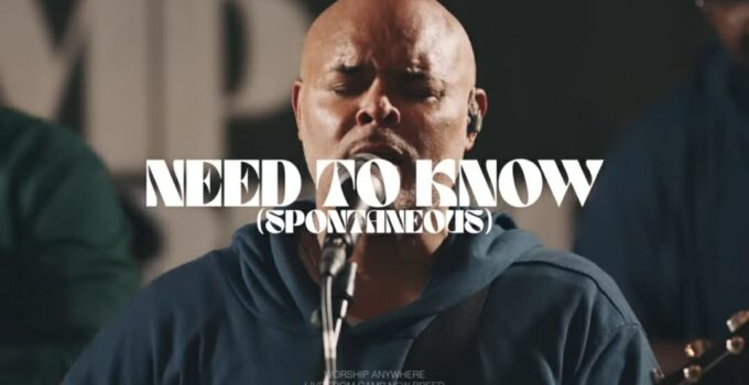 Israel & New Breed - NEED TO KNOW Lyrics